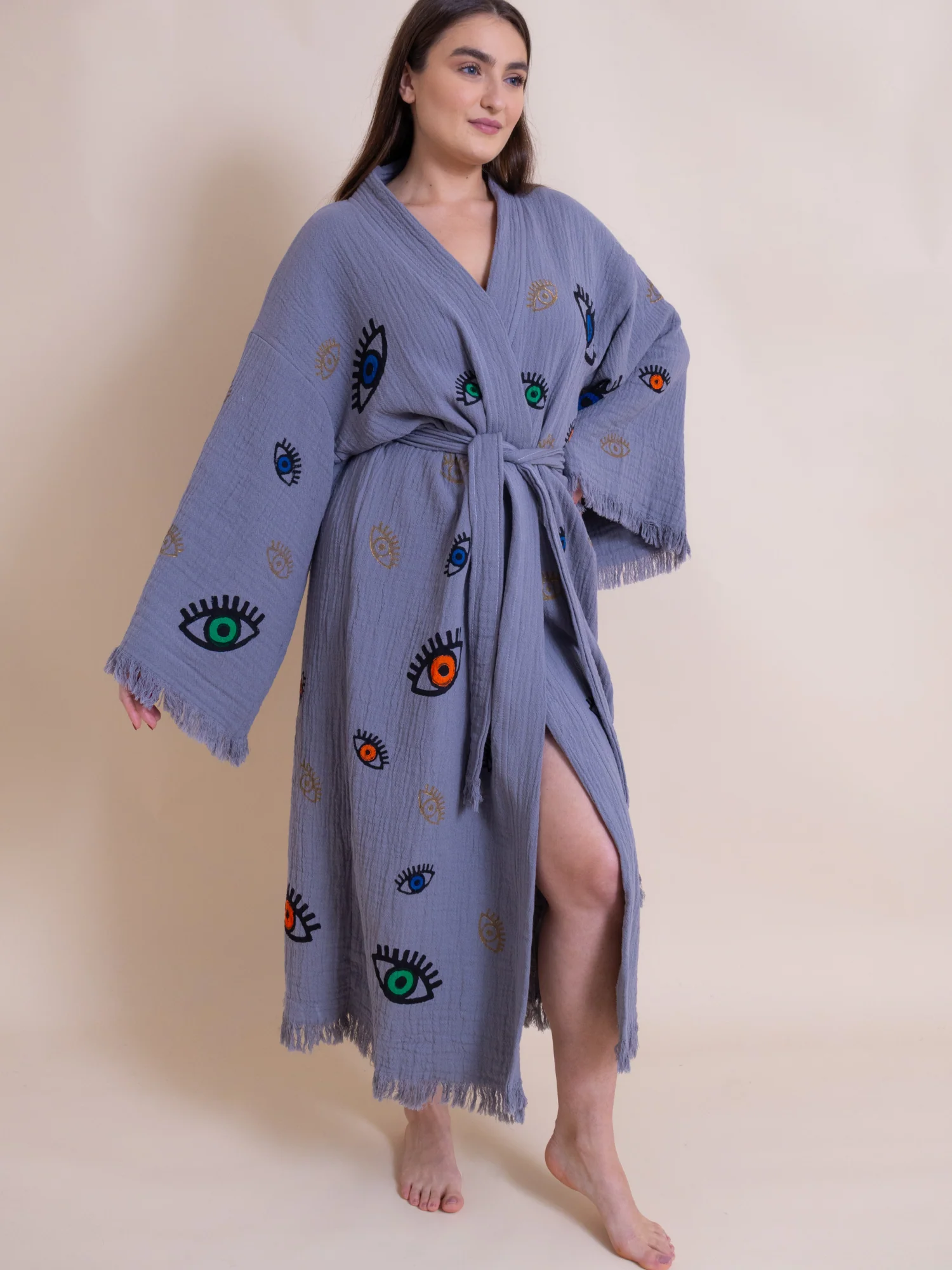ERICA Grey robe - Image 2