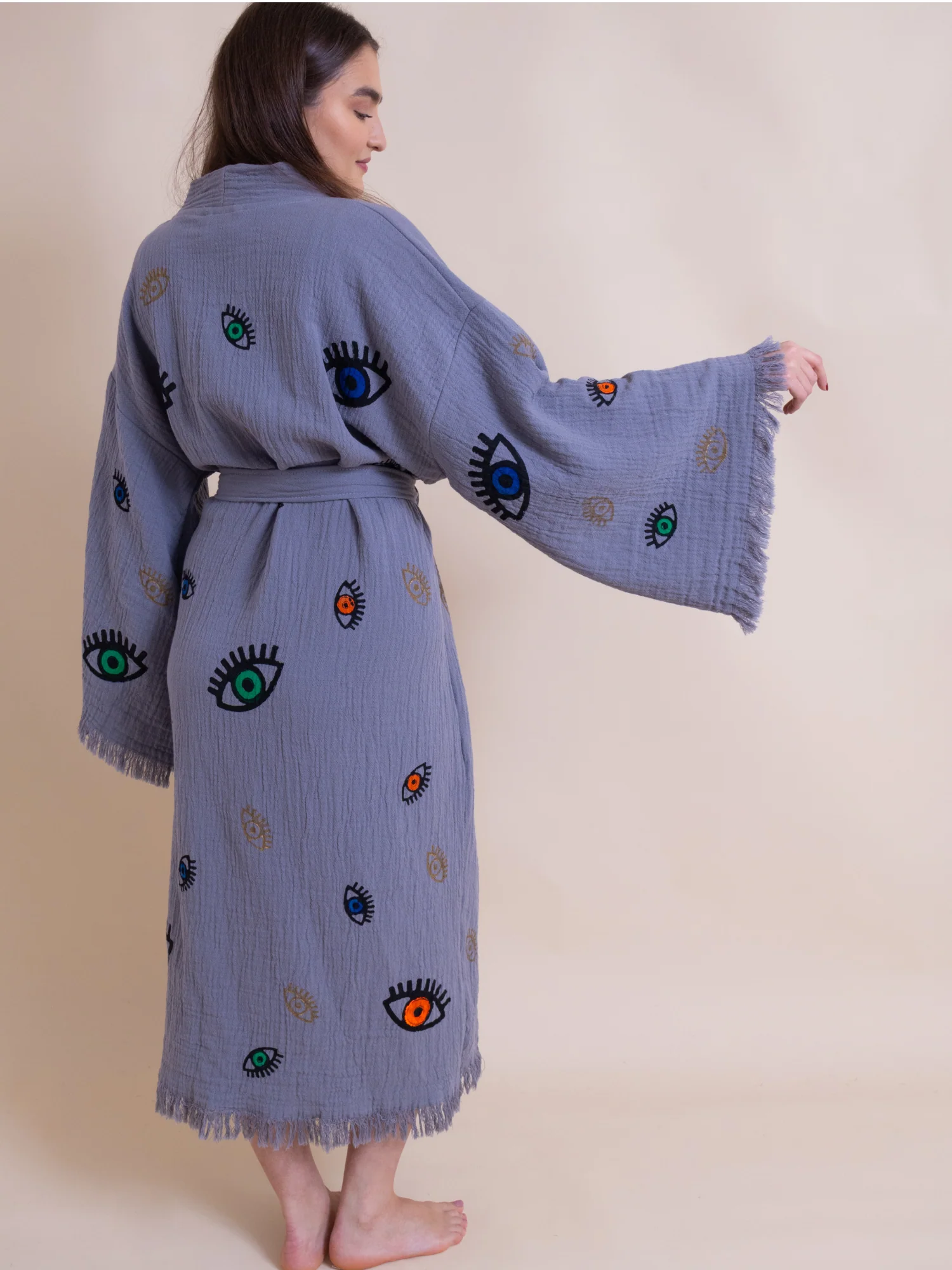 ERICA Grey robe - Image 5